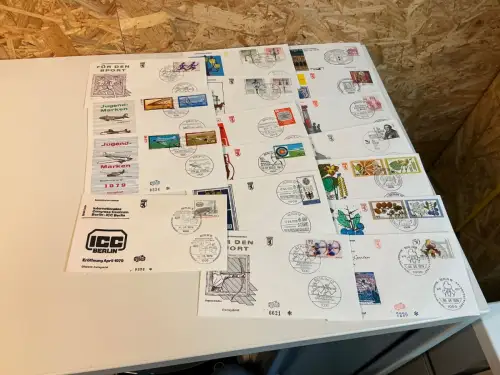 Berlin Jahrgang 1979 FDC komplett (34437)