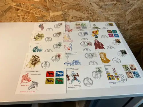 Berlin Jahrgang 1969 FDC komplett (34427)