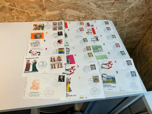 Berlin Jahrgang 1970 FDC komplett (34428)