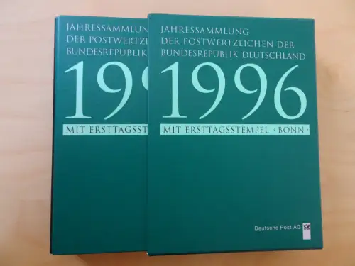 Bund Jahressammlung 1996 gestempelt (4562)