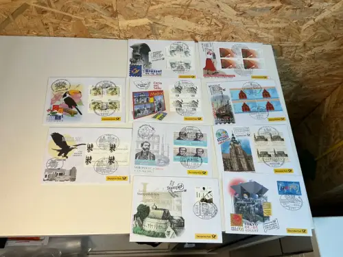 Dt. Post Messebriefe Jahrgang 2001 komplett (33871)