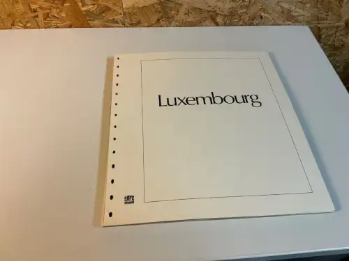 Luxemburg Safe Dual 1852-1940 (34463)