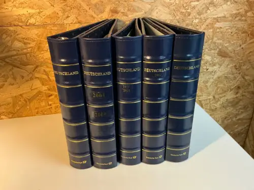 5 Dt. Post Deutschland Plus / Leuchtturm Binder 13 Ring (34475)