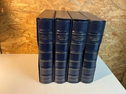4 Binder Dt. Post / Leuchtturm Deustchland Exclusiv 13 Ring (34478)
