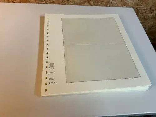 Lindner T Blanko Blätter 2er 35 Stück (bitte lesen) (34486)