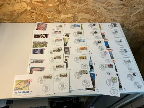 Berlin FDC Jahrgang 1987 fast komplett, (34505)