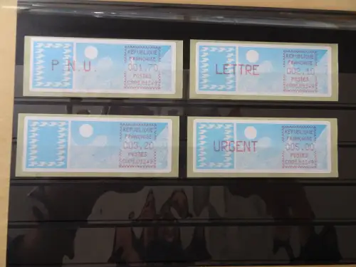 Frankreich ATM 6xb ZS1 gestempelt Miribel (6455)