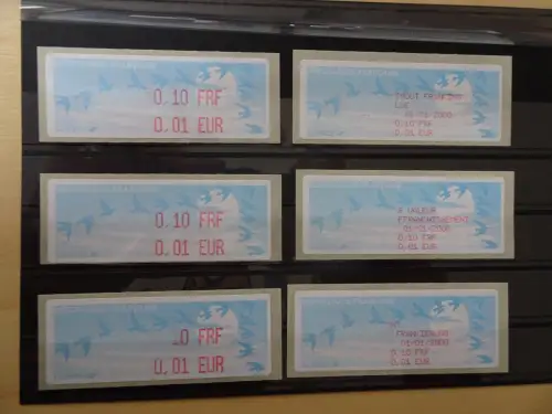 Frankreich ATM 13b 3 Werte postfrisch (6426)