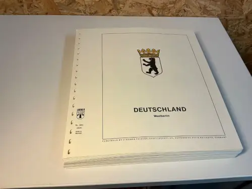 Berlin 1960-1990 postfrisch komplett in Lindner falzlos (33886)