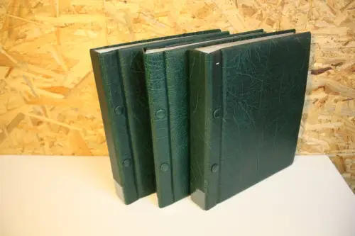 3 Kobra ETB Alben mit Hüllen in grün (33904)