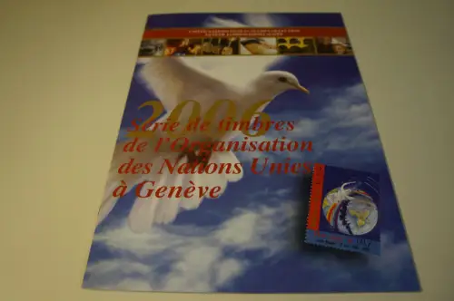UNO Genf Jahresmappe 2006 postfrisch (27073H)
