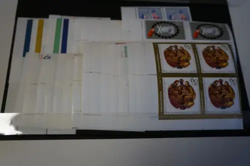 Berlin Jahrgang 1989 Viererblock postfrisch komplett (27088)