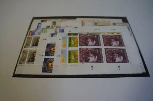 Österreich Jahrgang 1982 Viererblock postfrisch komplett (30572)