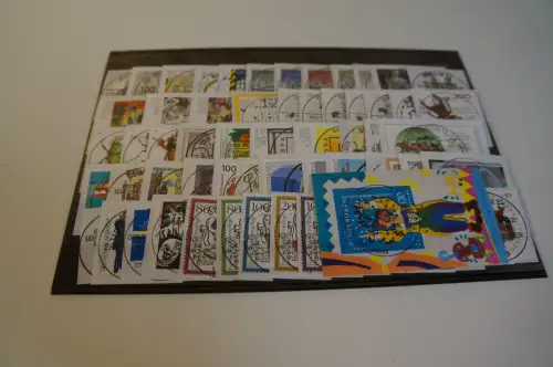 Bund Jahrgang 1993 gestempelt komplett (27140)