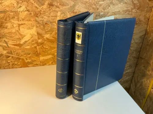 2 Leuchtturm Klemmbinder blau (34521)