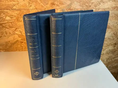 2 Leuchtturm Drehstabbinder blau (34523)