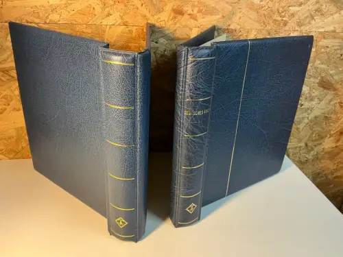 2 Leuchtturm Drehstabbinder blau (34522)