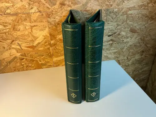 2 Leuchtturm Drehstabbinder grün (34529)