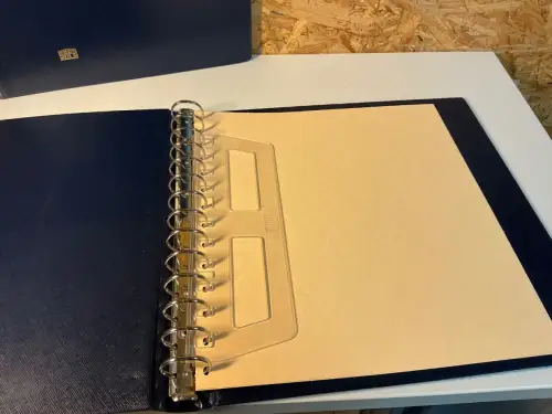 3 Safe Ringbinder blau 14 Ring (34533)