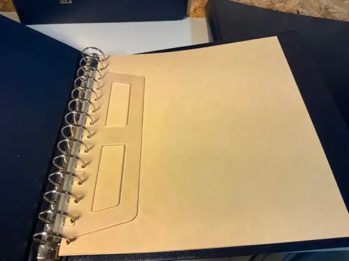 3 Safe Ringbinder blau 14 Ring (34533)