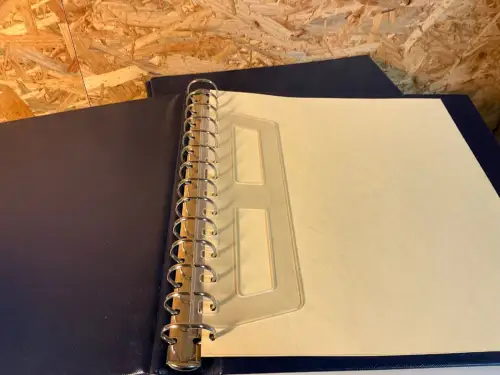 3 Safe Ringbinder blau 14 Ring (34533)