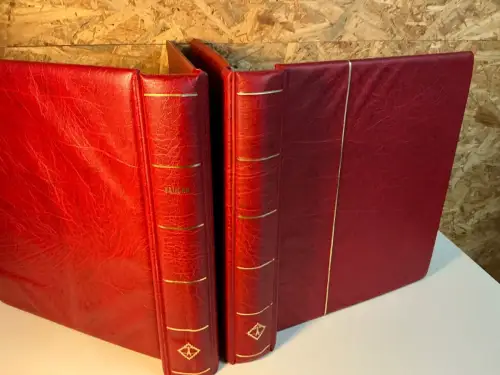 2 Leuchtturm Drehstabbinder rot (34528)