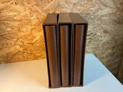 3 Safe Ringbinder braun 14 Ring inkl. Schuber (34547)