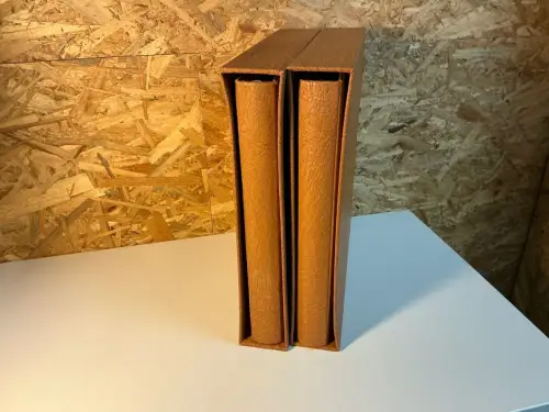 2 Safe Binder braun 14 Ring inkl. Schuber (34549)