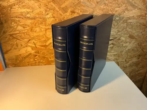 2 Dt. Post Deutschland Plus / Leuchtturm Binder & Schuber 13 Ring (34544)