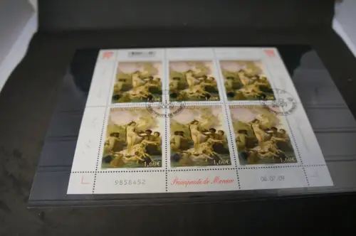 Monaco Michel 2968 Kleinbogen gestempelt Gemälde (30609)