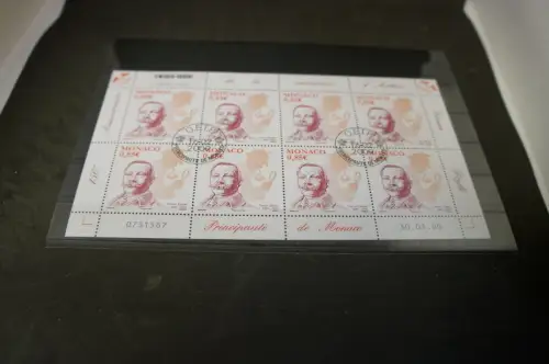 Monaco Michel 2932 Kleinbogen gestempelt Doyle (30619)