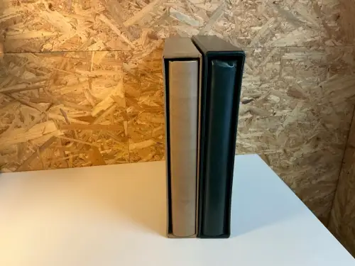 2 Safe Binder beige / grün 14 Ring inkl. Schuber (34557)