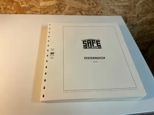 Österreich 1965-1979 postfrisch komplett inkl. Safe Blätter (34553)