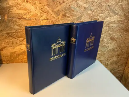 2 Binder mit Bund Sieger Vordruck falzlos 2002-2009 (34561)
