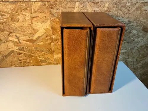 2 Safe Compact Binder braun inkl. Schuber (34536)