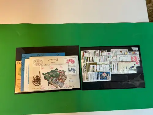 Vatikan Jahrgang 1985-89 postfrisch komplett (34572)