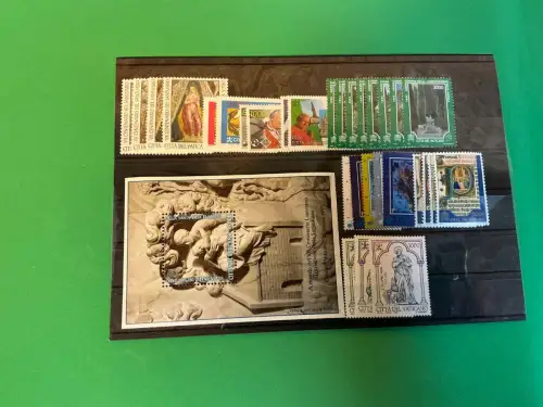 Vatikan Jahrgang 1995 postfrisch komplett (34574)