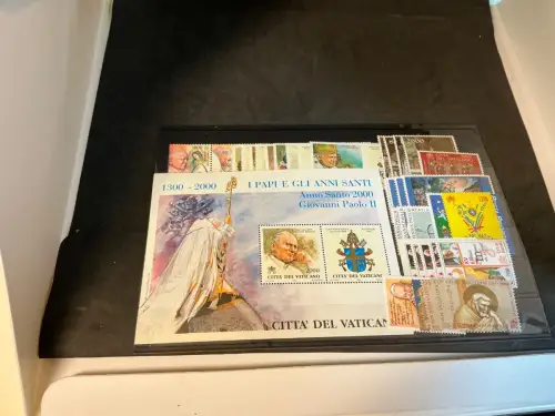 Vatikan Jahrgang 2000 postfrisch komplett (34579)