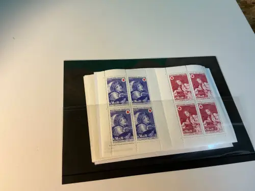 Frankreich Rot Kreuz MH 1971-1983 postfrisch (34595)