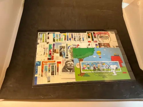 Bund Jahrgang 2018 gestempelt ohne selbstklebende komplett (34617)