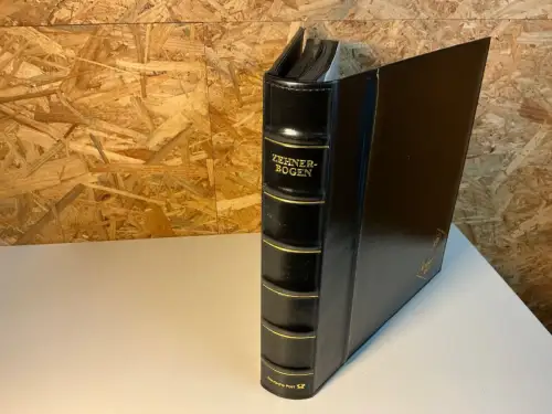 1 Dt. Post / Leuchtturm Club 10 Album mit 40 2er Hüllen schwarz (34626)