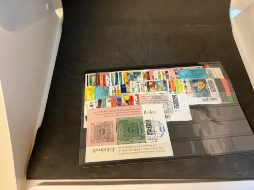 Bund Jahrgang 2022 gestempelt ohne Selbstklebende komplett (34613)