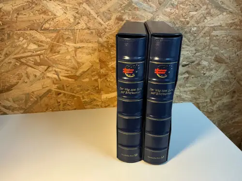 2 Dt. Post / Leuchtturm Binder & Schuber 13 Ring (34632)