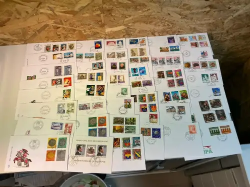 Luxemburg Jahrgang 1980-84 FDC komplett (34641)