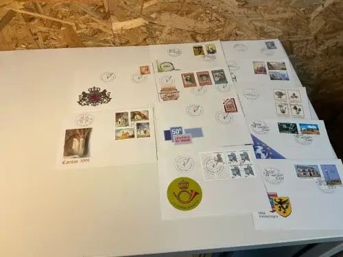 Luxemburg Jahrgang 1991 FDC komplett (34648)