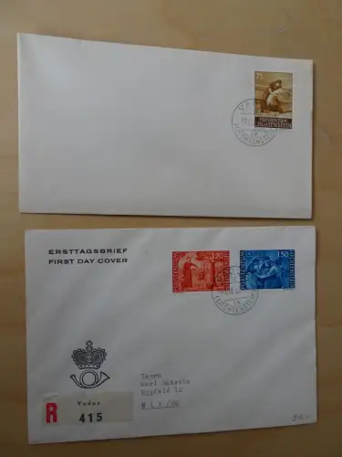 Liechtenstein Michel 395-97 FDC (10510)