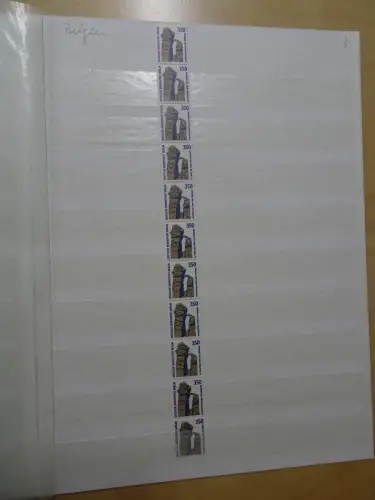 Bund Michel 835 11er Streifen postfrisch (10781H)