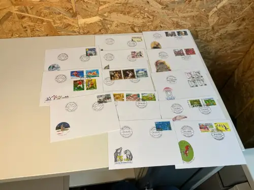 Luxemburg Jahrgang 2004 FDC fast komplett (34663)