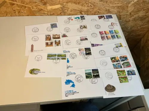 Luxemburg Jahrgang 2007 FDC fast komplett (34666)