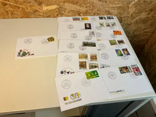 Luxemburg Jahrgang 2011 FDC fast komplett (34670)